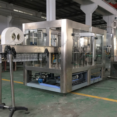 China PLC  MMI Control Mineral Water Bottling Machine , Drinking Water Filling Machine supplier